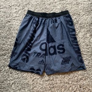 Men’s XL “adidas” light blue training shorts